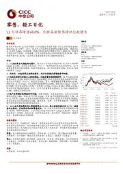 零售、轻工日化：12月社零增速+8.0%，化妆品继续保持双位数增长