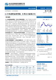 交通运输行业动态报告：12月快递增速超预期，头部企业继续分化