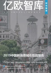 2019中国新消费城市指数报告