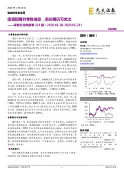 零售行业周报第323期:疫情短期对零售偏空,但长期仍可关注