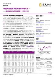 医药生物行业跨市场周报：新型肺炎疫情下医药行业影响几何？