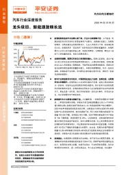 汽车行业深度报告：龙头依旧、新能源放眼长远