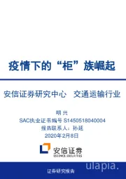 交通运输行业：疫情下的“柜”族崛起