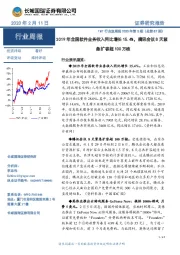 TMT行业双周报2020年第3期（总第87期）：2019年全国软件业务收入同比增长15.4%，腾讯会议8天紧急扩容超100万核