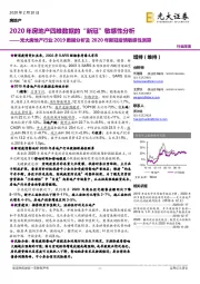 光大房地产行业2019数据分析及2020年新冠疫情敏感性测算：2020年房地产四维数据的“新冠”敏感性分析