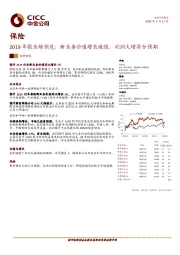 保险：2019年报业绩预览：新业务价值增长缓慢，利润大增符合预期