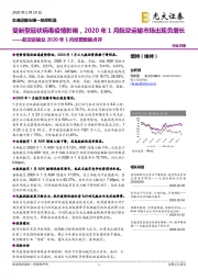 航空运输业2020年1月经营数据点评：受新型冠状病毒疫情影响，2020年1月航空运输市场出现负增长