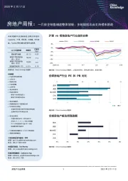 房地产周报:一月房企销售增速整体放缓;多地陆续出台支持楼市新政