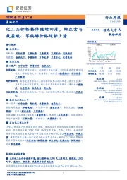 基础化工行业周报：化工品价格整体继续回落，维生素与氨基酸、草铵膦价格逆势上涨