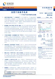 IT国产化系列报告总起篇：重塑中国数字底座