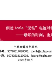 细述tesla“无钴”电池对钴锂影响如何：最坏的时刻，也是最好的时刻