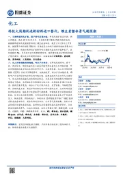 化工行业周报：科技大周期促进新材料进口替代，维生素整体景气超预期