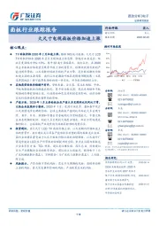 面板行业跟踪报告：大尺寸电视面板价格加速上涨