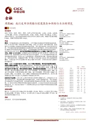 金融周报#6：我们发布招商银行深度报告和保险行业业绩预览