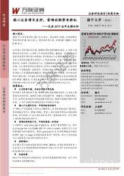 医药生物：礼来2019全年业绩分析-核心业务增长良好，重磅收购带来新机