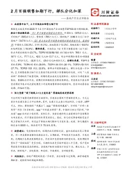 房地产行业点评报告：2月百强销售如期下行，梯队分化加深