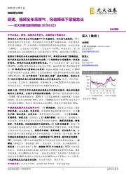 光大传媒互联网周报:游戏、视频全年高景气,风偏降低下紧握龙头