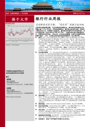 银行行业周报：定向降准政策可期，“宽信用”举措力度加码