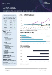 电子行业周报:国内电子板块回调,国外疫情爆发,电子板块大幅下跌