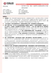 有色金属周报：坚守两个方向：黄金、钴锂等上游锂电材料上行趋势愈发明确