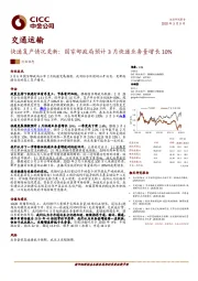 快递复产情况更新：国家邮政局预计3月快递业务量增长10%