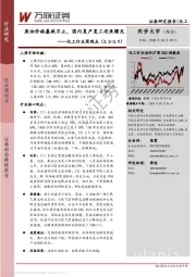 化工行业周观点：原油价格暴跌不止，国内复产复工迎来曙光