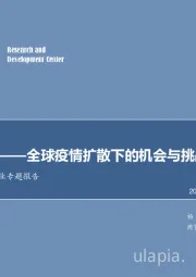 医药行业专题报告：口罩行业——全球疫情扩散下的机会与挑战