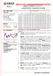 国防军工行业周报：全球疫情不断扩散，建议加强军工白马配置