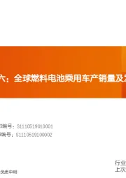 电气设备：氢能源系列报告六：全球燃料电池乘用车产销量及发展前景分析