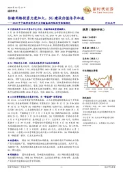 2020年中国移动资本开支传输基础网络投资涨幅领先:传输网络投资力度加大,5G建设价值传导加速