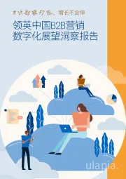 中国B2B营销数字化展望洞察报告
