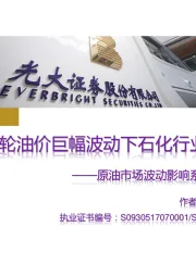 原油市场波动影响系列报告之一:两轮油价巨幅波动下石化行业的回顾
