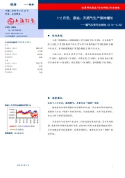 燃气水务行业周报：1-2月份，原油、天然气生产保持增长