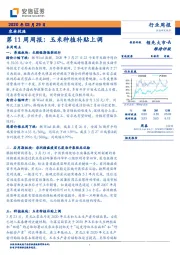 农林牧渔第11周周报：玉米种植补贴上调