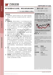 电力设备与新能源行业周观点:海外疫情影响行业供需,特高压建设提速推进