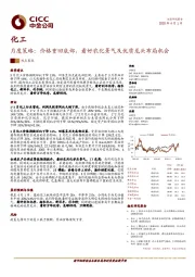 化工月度策略：价格重回底部，看好农化景气及优质龙头布局机会