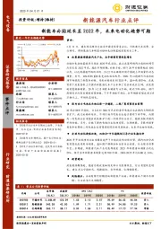 新能源汽车行业点评：新能车补贴延长至2022年，未来电动化趋势可期