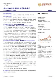 电子行业《周观点》系列:华为2019年报解读及投资机会展望
