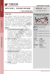 有色行业周观点报告：海外矿业停工，有色受制于海外疫情