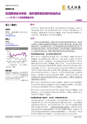 建筑和工程20年1-3月投资数据点评：投资数据逐步修复，看好建筑板块相对收益机会