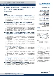 纺织服装行业：来自消费龙头的问候：我们即将安全抵达2021，你在2020是否安好？