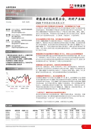 交运设备：2020年新能源补贴政策点评-新能源补贴政策出台，利好产业链