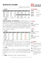 钢铁行业日报：建筑钢材需求表现稳健