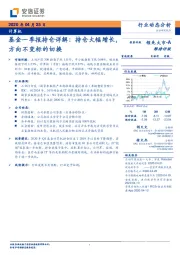 计算机行业动态分析：基金一季报持仓详解：持仓大幅增长，方向不变标的切换