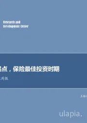 非银行金融行业周报：保费增速拐点，保险最佳投资时期