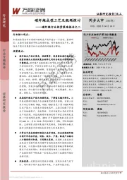 碳纤维行业投资策略报告之二：碳纤维成型工艺及瓶颈探讨