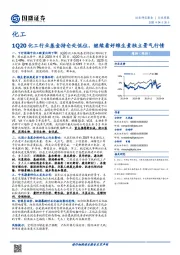 化工行业周报：1Q20化工行业基金持仓处低位，继续看好维生素独立景气行情