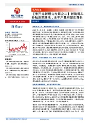 【粤开电新锂电专题之二】新能源车补贴政策落地,全年产量有望正增长