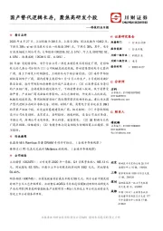 科技行业日报：国产替代逻辑长存，聚焦高研发个股