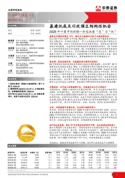 建筑建材行业深度研究：2020年中国市场前瞻—新冠病毒“危”与“机”：基建托底及旧改催生结构性机会